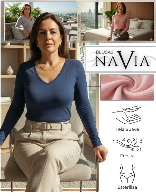 Blusas Navia